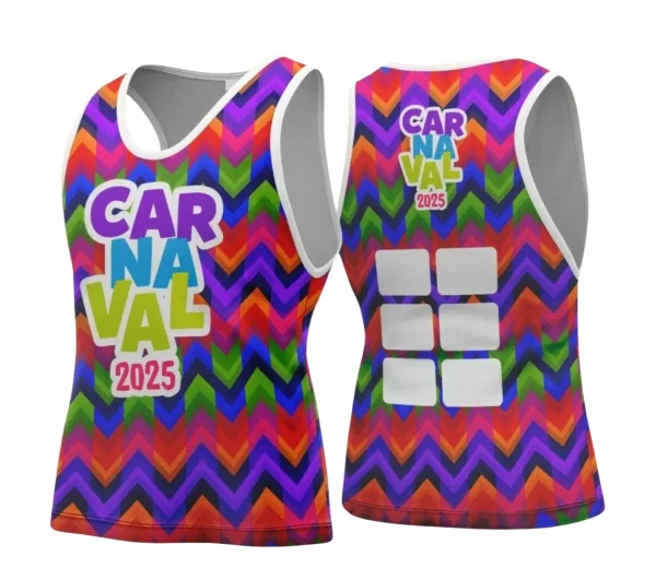 Arte Uniforme Camisa - Bloco Abadá Sublimação Carnaval - 2025