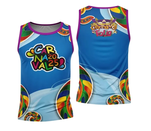 Arte Uniforme Camisa - Bloco Abadá Sublimação Carnaval - 2025