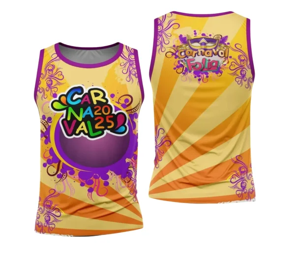 Arte Uniforme Camisa - Bloco Abadá Sublimação Carnaval - 2025