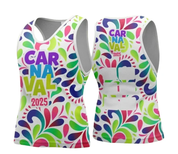 Arte Uniforme Camisa - Bloco Abadá Sublimação Carnaval - 2025