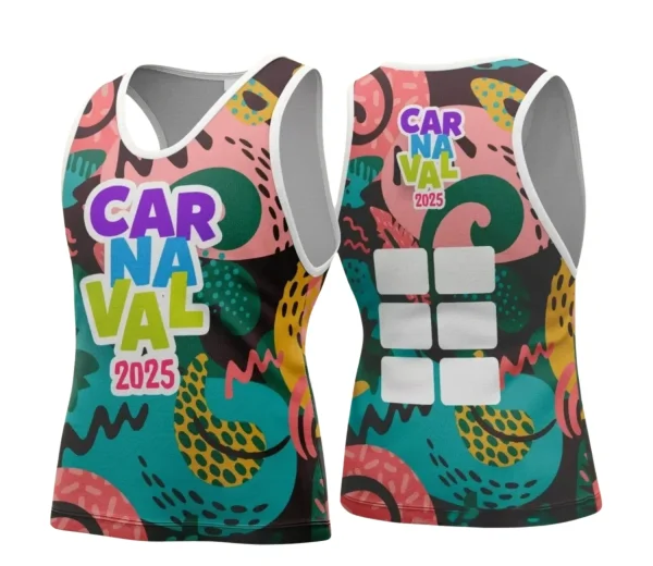 Arte Uniforme Camisa - Bloco Abadá Sublimação Carnaval - 2025