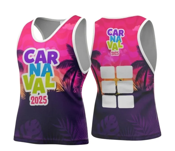 Arte Uniforme Camisa - Bloco Abadá Sublimação Carnaval - 2025