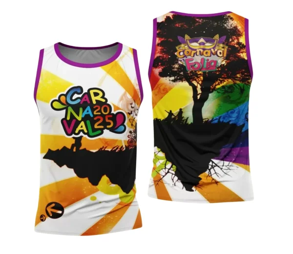 Arte Uniforme Camisa - Bloco Abadá Sublimação Carnaval - 2025