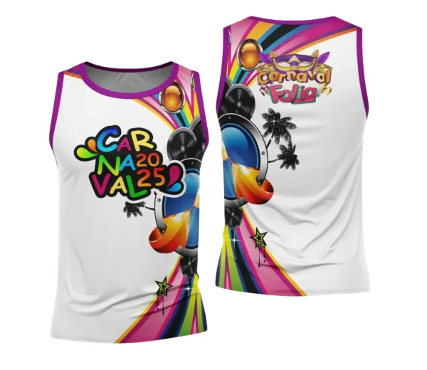 Arte Uniforme Camisa - Bloco Abadá Sublimação Carnaval - 2025