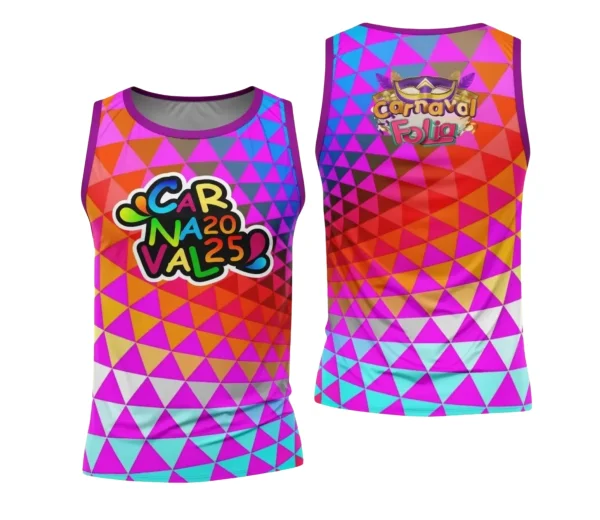 Arte Uniforme Camisa - Bloco Abadá Sublimação Carnaval - 2025