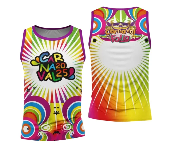 Arte Uniforme Camisa - Bloco Abadá Sublimação Carnaval - 2025