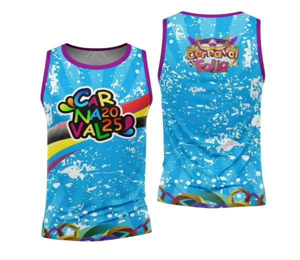 Arte Uniforme Camisa - Bloco Abadá Sublimação Carnaval - 2025