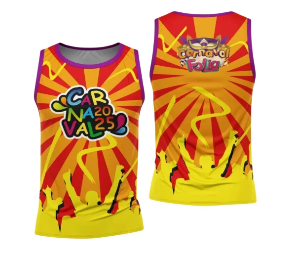 Arte Uniforme Camisa - Bloco Abadá Sublimação Carnaval - 2025