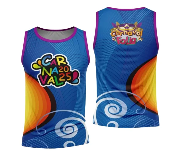 Arte Uniforme Camisa - Bloco Abadá Sublimação Carnaval - 2025