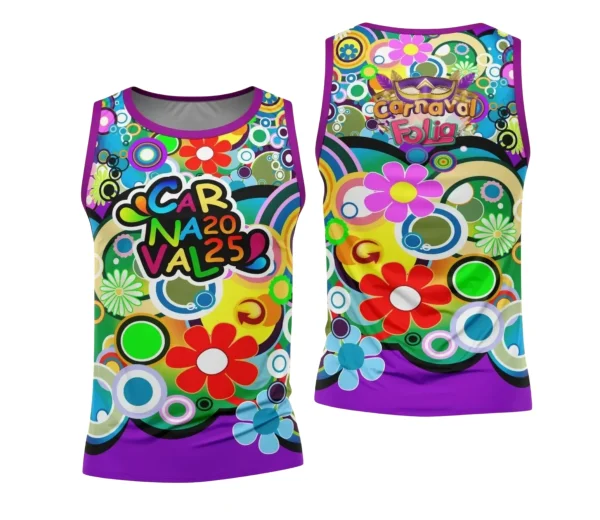Arte Uniforme Camisa - Bloco Abadá Sublimação Carnaval - 2025