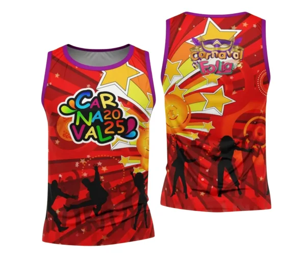 Arte Uniforme Camisa - Bloco Abadá Sublimação Carnaval - 2025