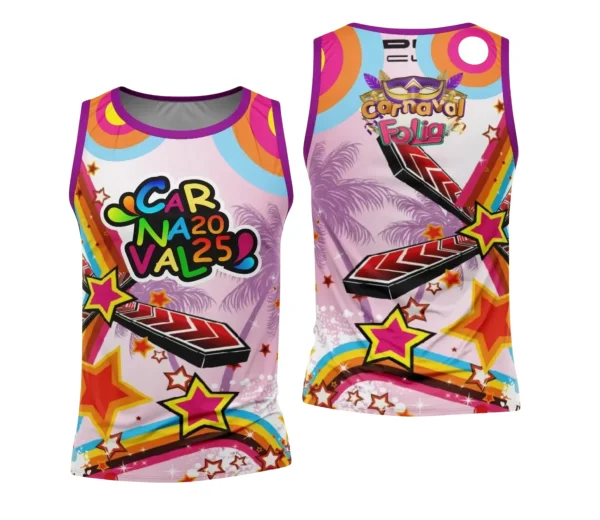 Arte Uniforme Camisa - Bloco Abadá Sublimação Carnaval - 2025
