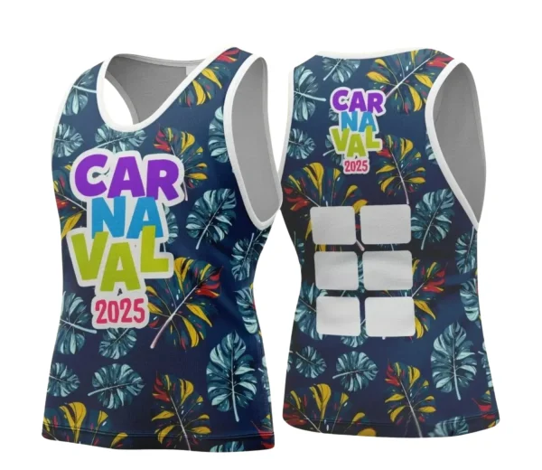 Arte Uniforme Camisa - Bloco Abadá Sublimação Carnaval - 2025