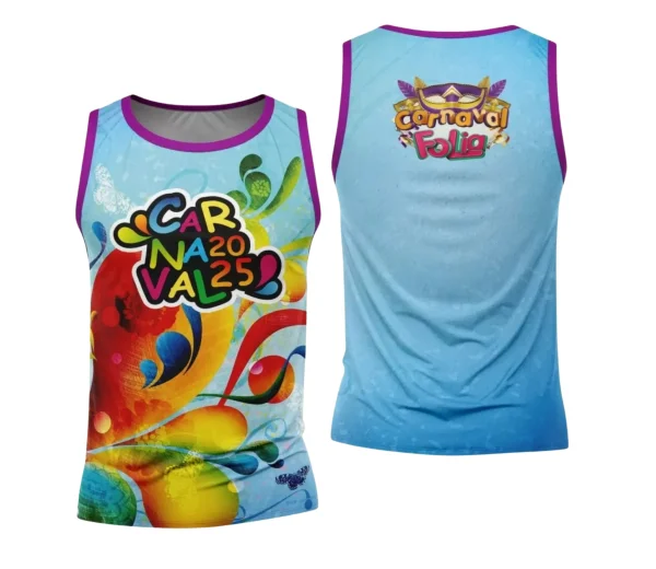 Arte Uniforme Camisa - Bloco Abadá Sublimação Carnaval - 2025