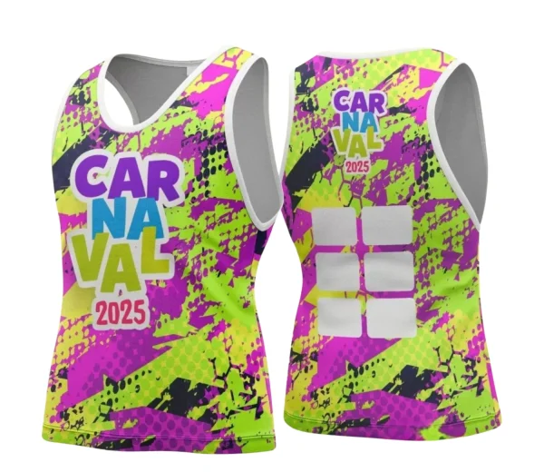 Arte Uniforme Camisa - Bloco Abadá Sublimação Carnaval - 2025