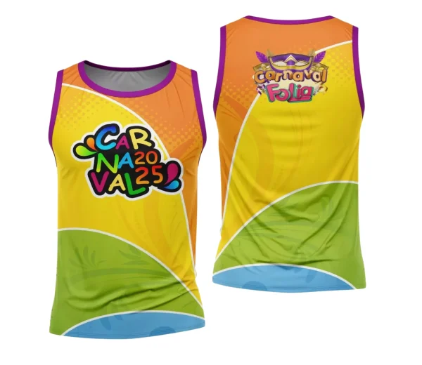 Arte Uniforme Camisa - Bloco Abadá Sublimação Carnaval - 2025