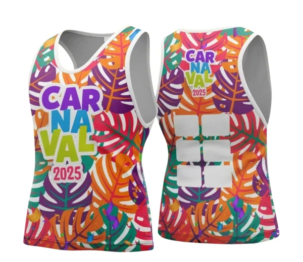 Arte Uniforme Camisa - Bloco Abadá Sublimação Carnaval - 2025