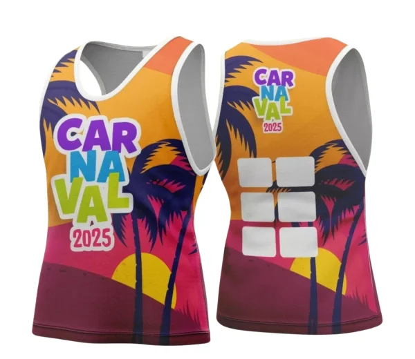 Arte Uniforme Camisa - Bloco Abadá Sublimação Carnaval - 2025