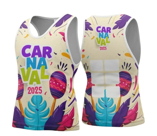 Arte Uniforme Camisa - Bloco Abadá Sublimação Carnaval - 2025