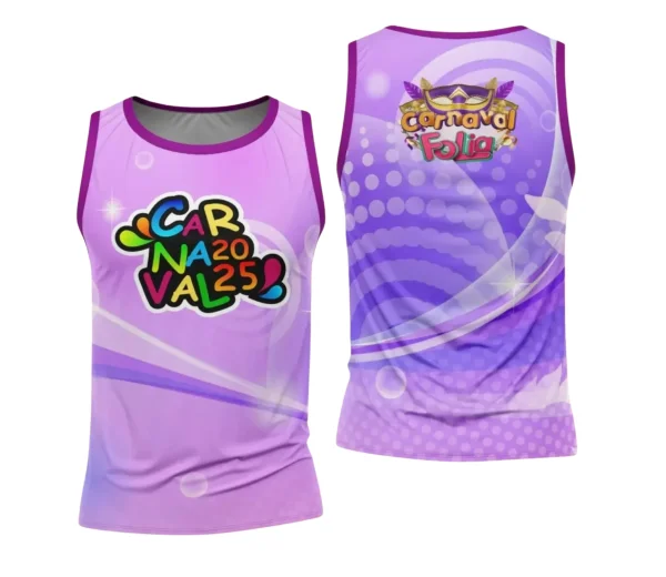 Arte Uniforme Camisa - Bloco Abadá Sublimação Carnaval - 2025