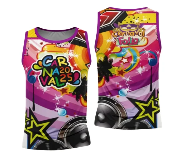 Arte Uniforme Camisa - Bloco Abadá Sublimação Carnaval - 2025