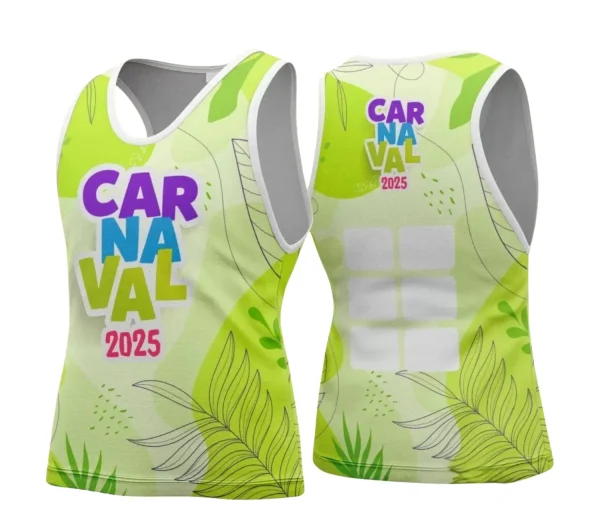 Arte Uniforme Camisa - Bloco Abadá Sublimação Carnaval - 2025