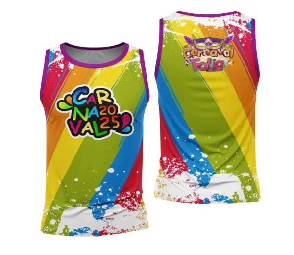 Arte Uniforme Camisa - Bloco Abadá Sublimação Carnaval - 2025