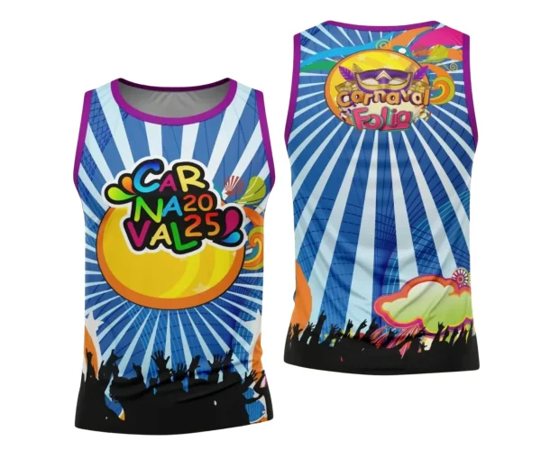 Arte Uniforme Camisa - Bloco Abadá Sublimação Carnaval - 2025