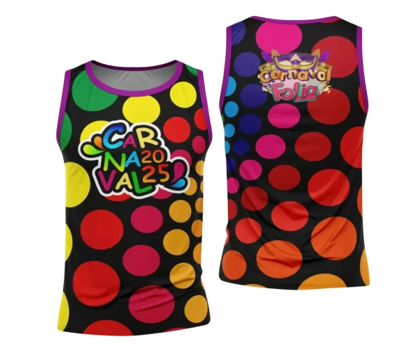 Arte Uniforme Camisa - Bloco Abadá Sublimação Carnaval - 2025