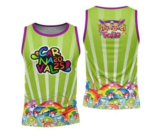 Arte Uniforme Camisa - Bloco Abadá Sublimação Carnaval - 2025