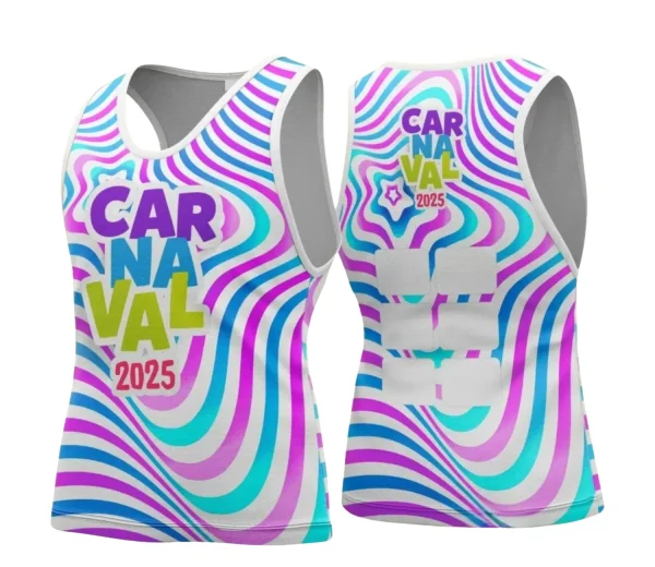 Arte Uniforme Camisa - Bloco Abadá Sublimação Carnaval - 2025