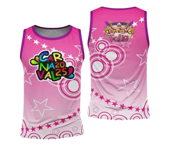 Arte Uniforme Camisa - Bloco Abadá Sublimação Carnaval - 2025