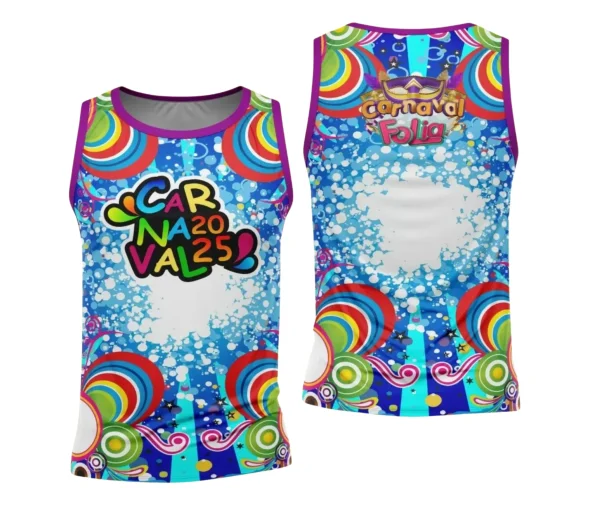 Arte Uniforme Camisa - Bloco Abadá Sublimação Carnaval - 2025