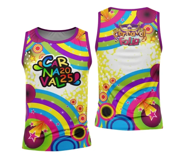 Arte Uniforme Camisa - Bloco Abadá Sublimação Carnaval - 2025