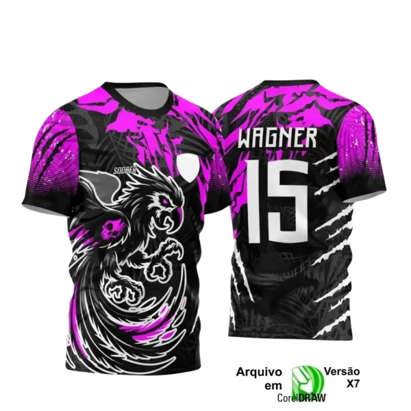 Arte Vetor Arara Interclasse para Camiseta Escolar 2025