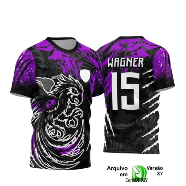 Arte Vetor Arara Interclasse para Camiseta Escolar 2025