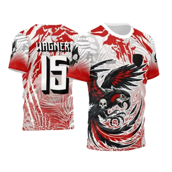 Arte Vetor Arara Interclasse para Camiseta Escolar 2025