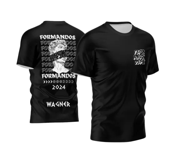 Arte Vetor Camisa Formandos 2024 Estátua