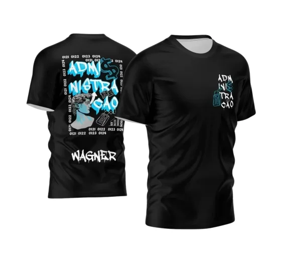 Arte Vetor Camisa Formandos Administração