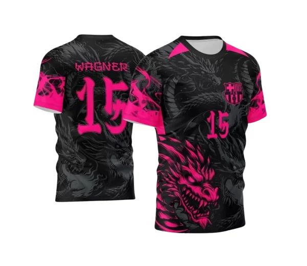 Arte Vetor Camisa InterClasse 2024 Dragão