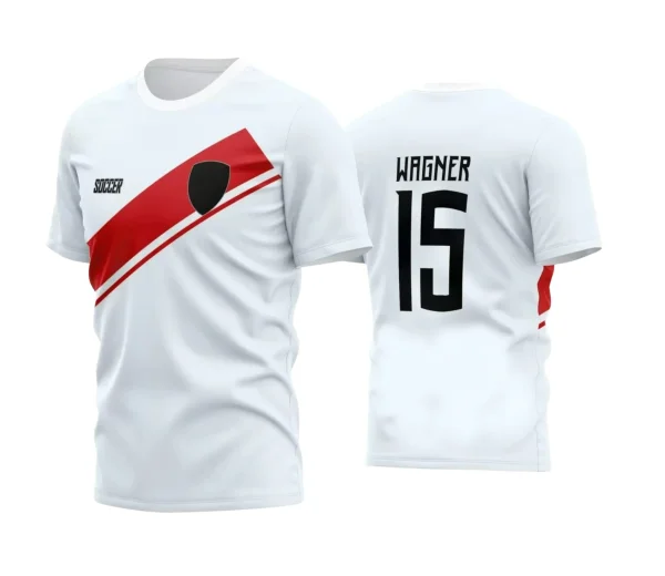 Camiseta com Estampa Personalizada para Time Amador de Futebol