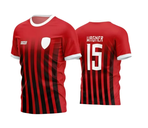 Camiseta com Estampa Personalizada para Time Amador de Futebol