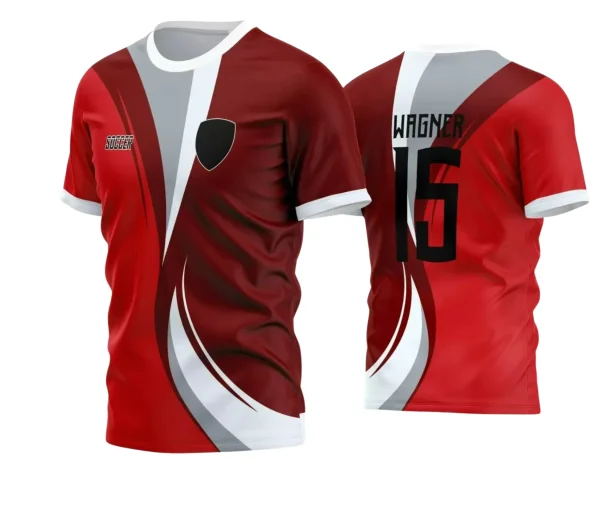 Camisa Futebol Time Amador – Arte Vetor Pronta
