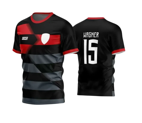 Camisa Futebol Time Amador – Arte Vetor Pronta