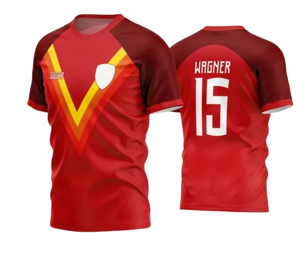 Camisa Futebol Time Amador – Arte Vetor Pronta