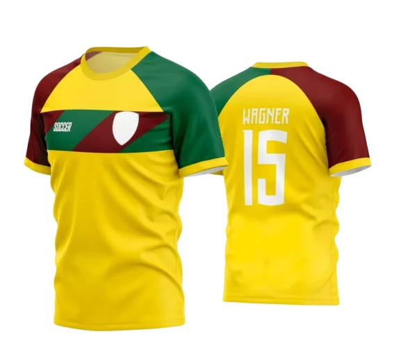 Camisa Futebol Time Amador – Arte Vetor Pronta