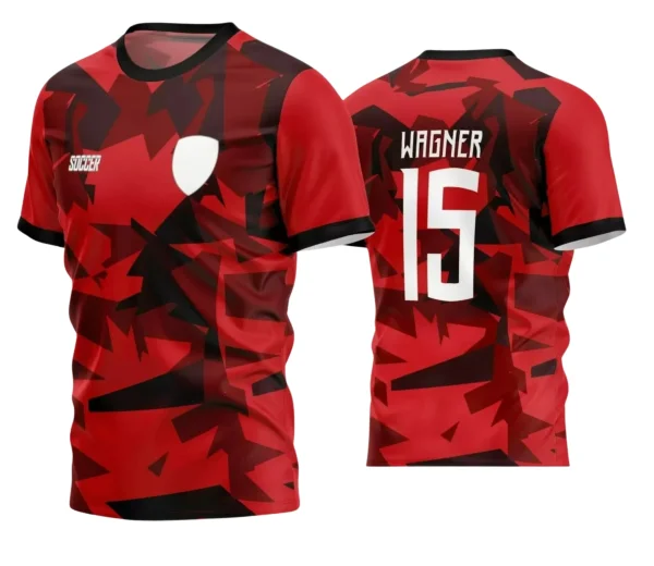 Camisa Futebol Time Amador – Arte Vetor Pronta