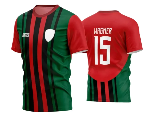 Camisa Futebol Time Amador – Arte Vetor Pronta