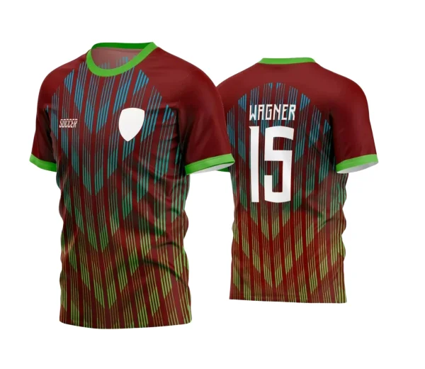 Camisa Futebol Time Amador – Arte Vetor Pronta