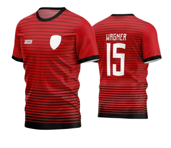 Camisa Futebol Time Amador – Arte Vetor Pronta